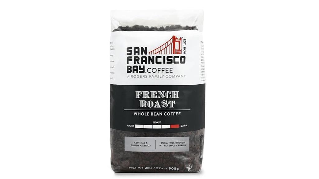 french roast coffee bag