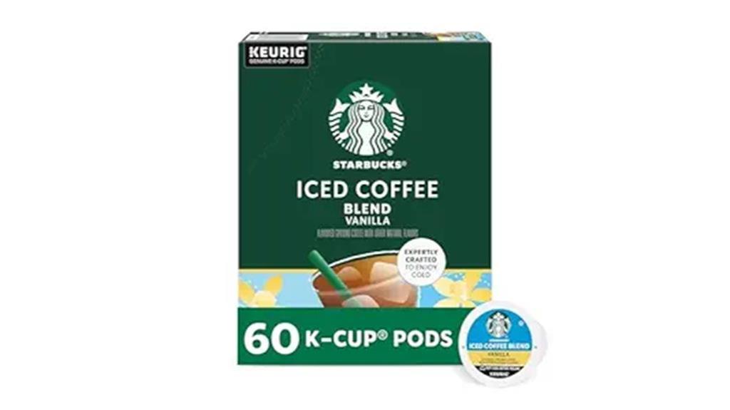 60 vanilla iced coffee