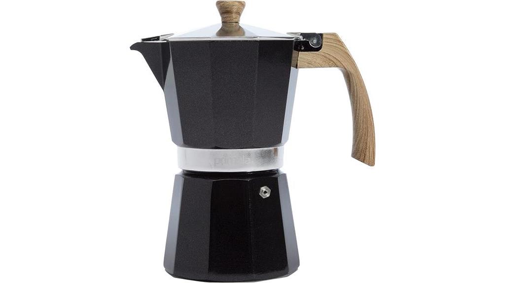6 cup aluminum espresso maker