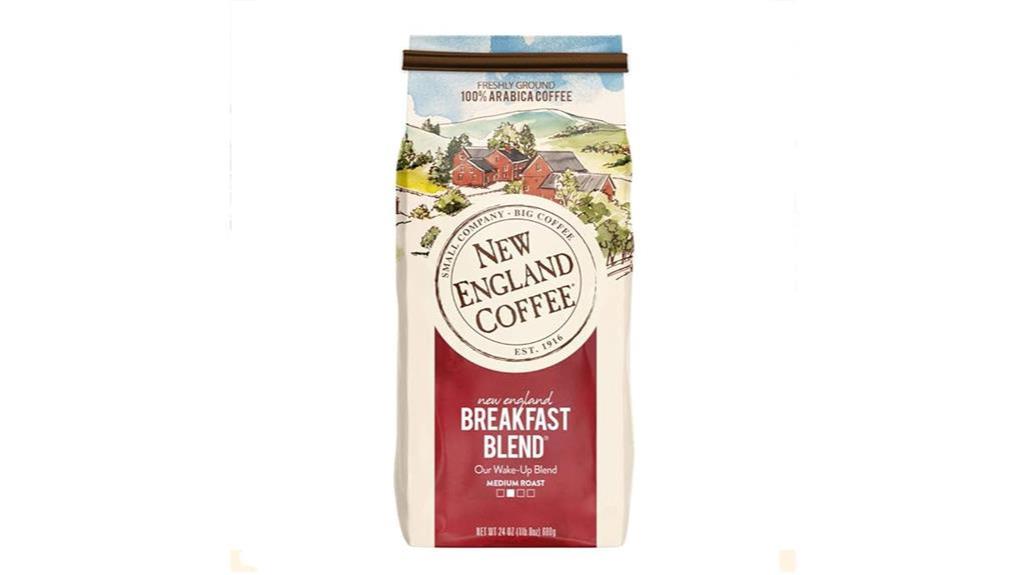 breakfast blend ground coffee