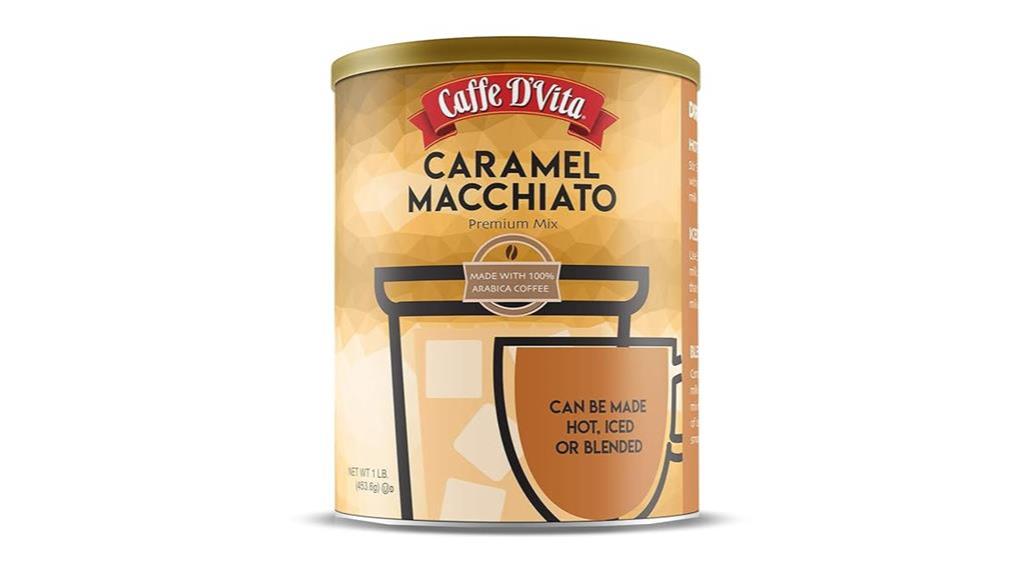 caramel macchiato instant coffee