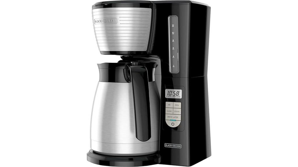 coffee maker with carafe