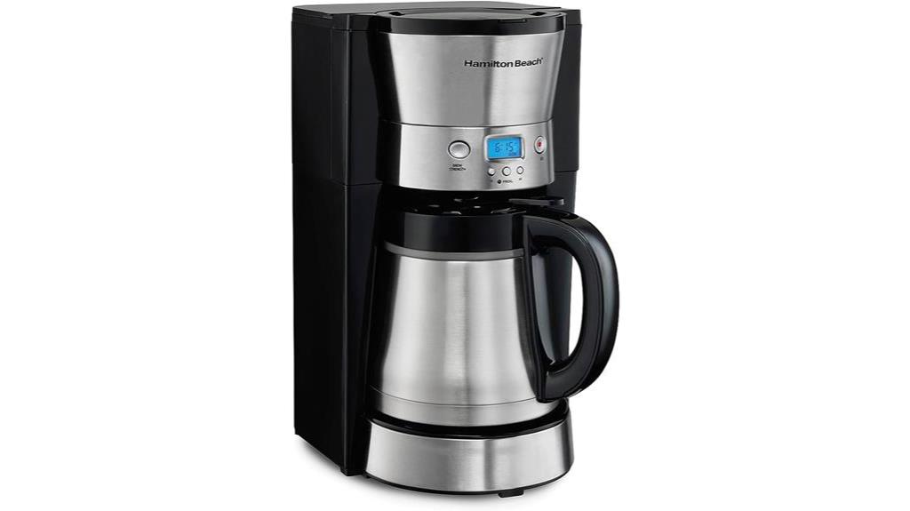 coffee maker with thermal carafe