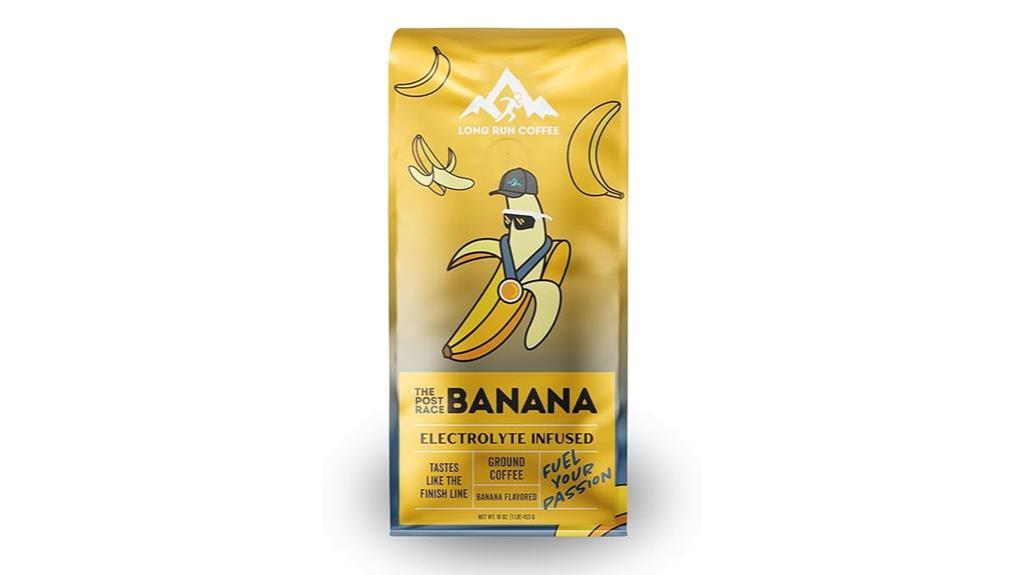 coffee with banana flavor