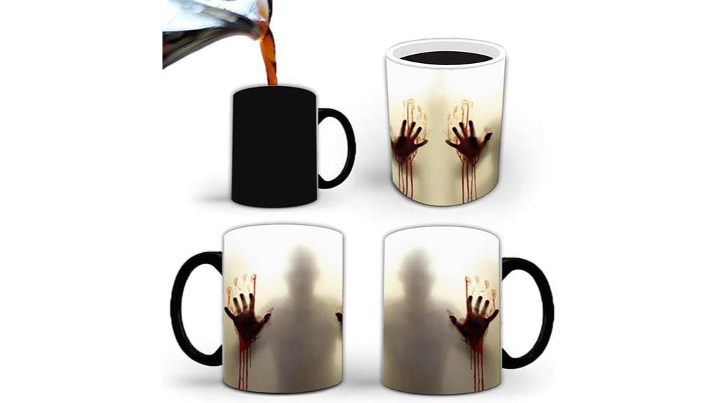 color changing zombie coffee mug