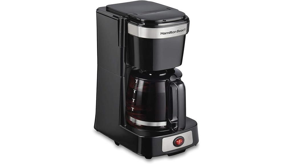 compact 5 cup coffee maker