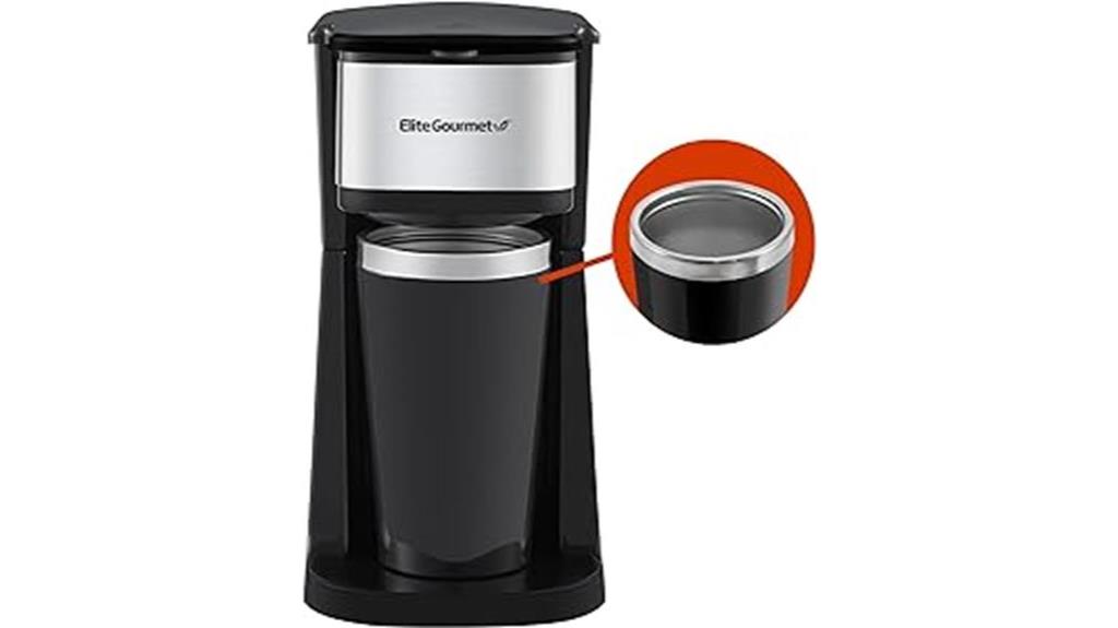 compact coffee maker option