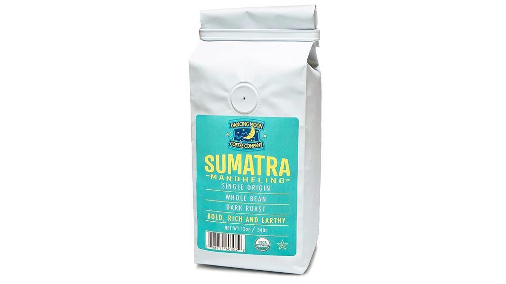 dark roast sumatra coffee