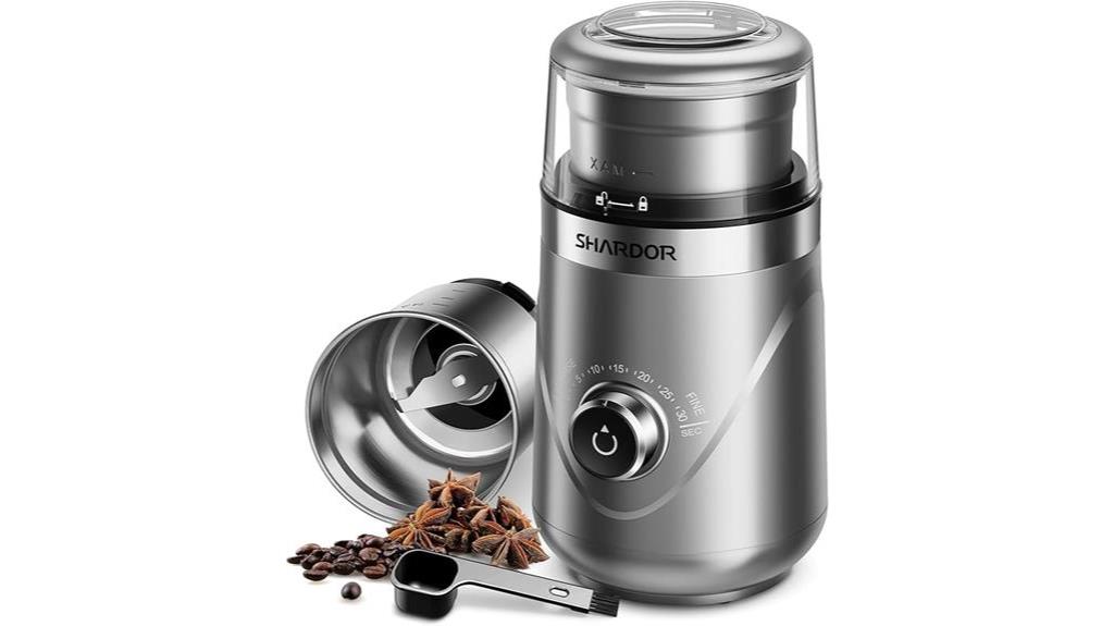 electric coffee bean grinder