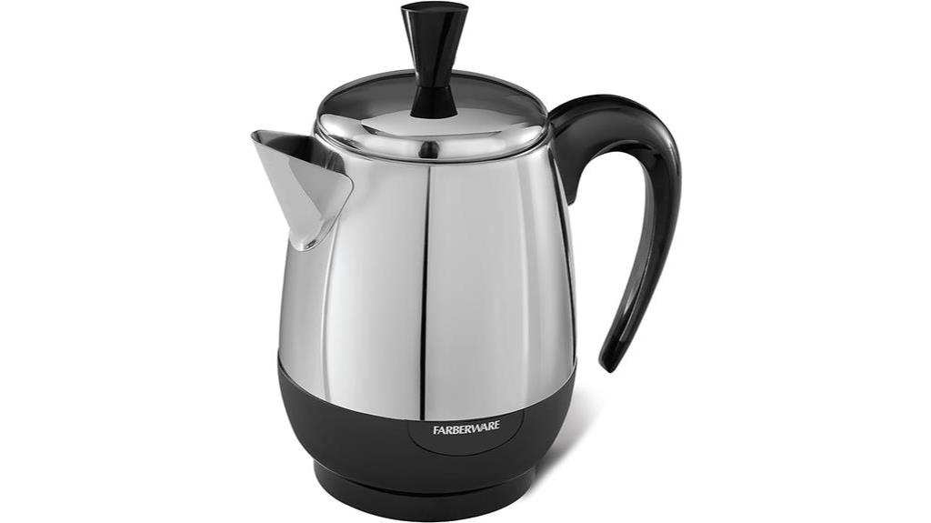 electric coffee percolator details