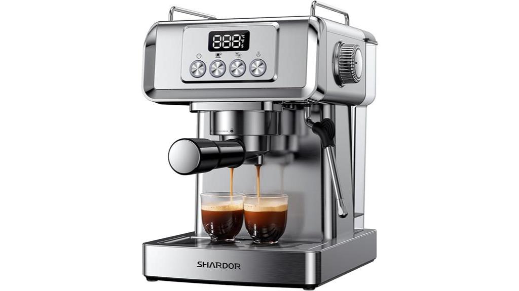 espresso machine with frother