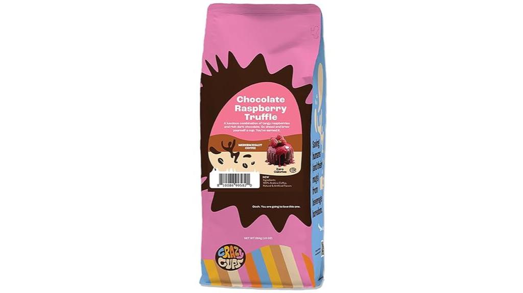 flavored ground chocolate coffee