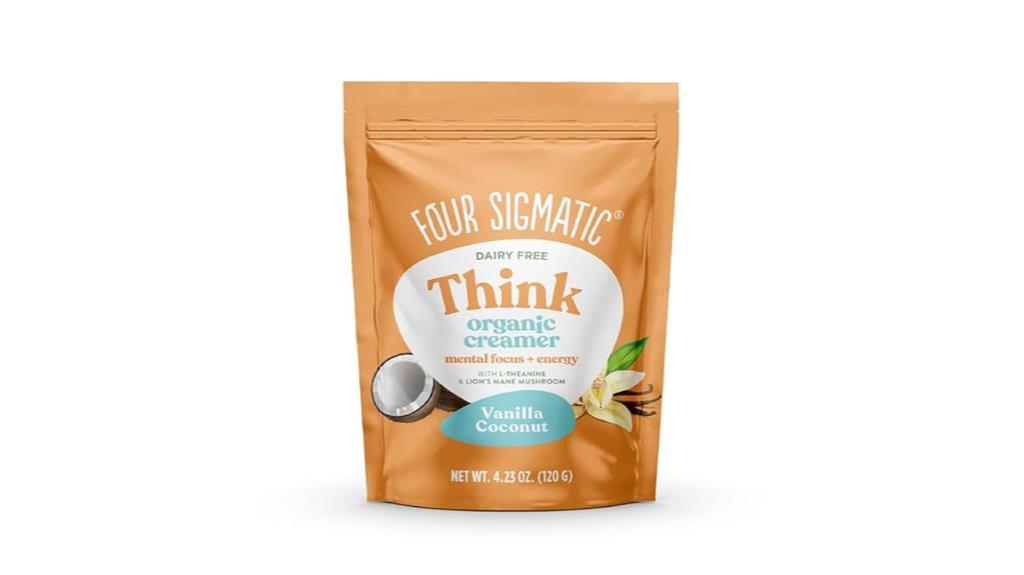 four sigmatic s vanilla coffee creamer