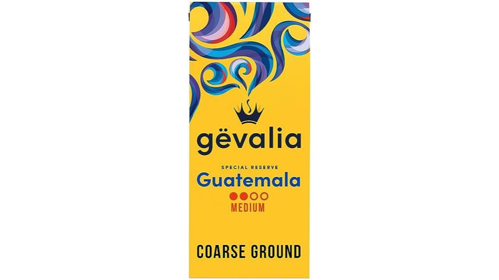 gevalia coarse ground coffee