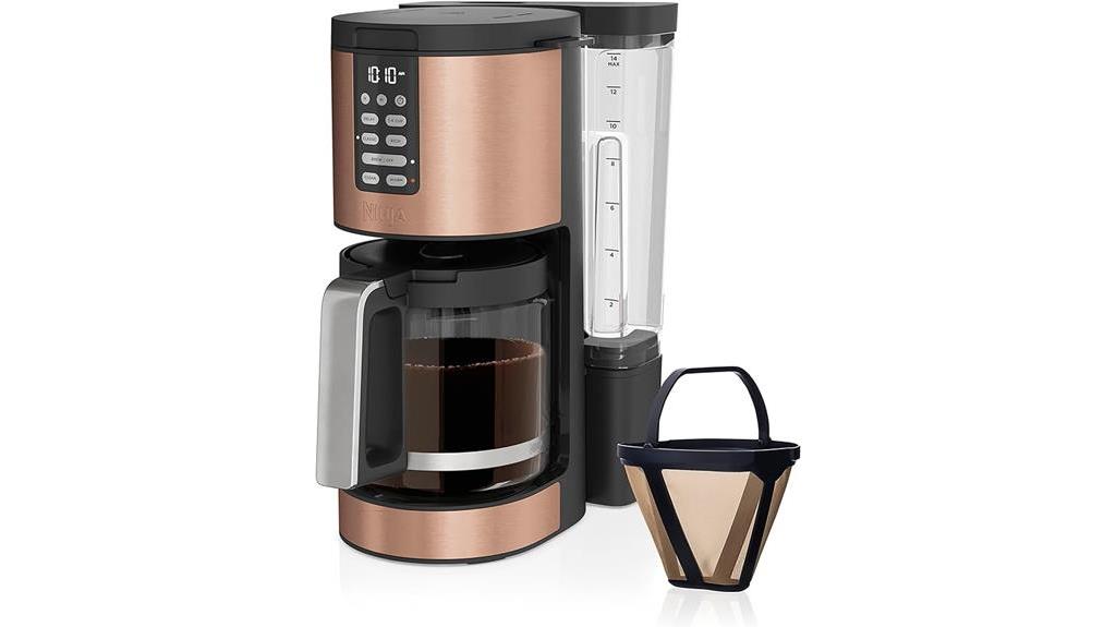 high capacity programmable coffee maker