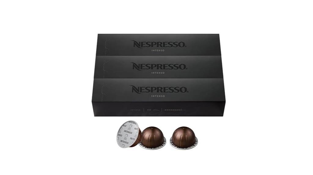 intenso dark roast capsules