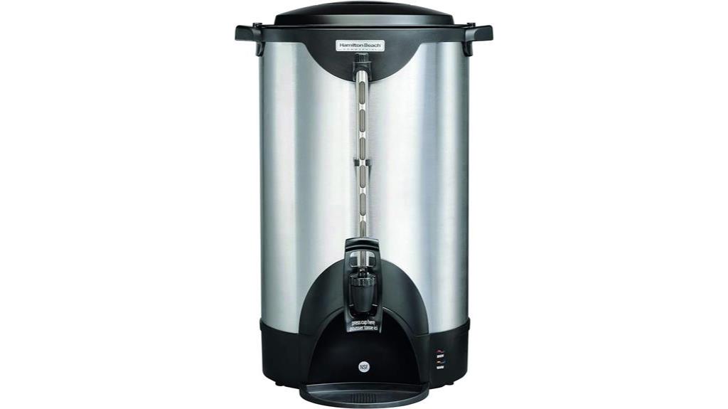 large capacity coffee urn