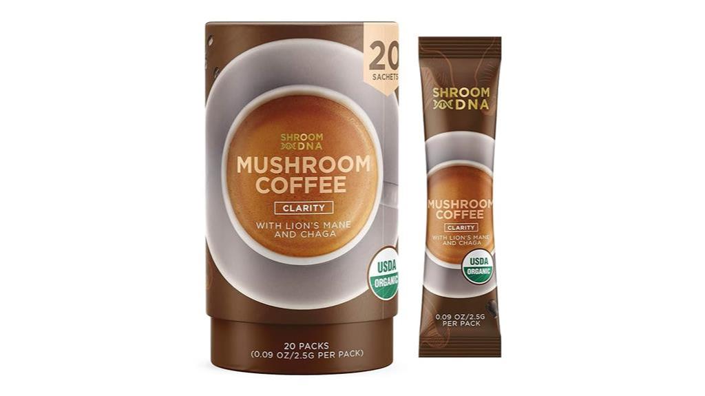 mushroom coffee with dna