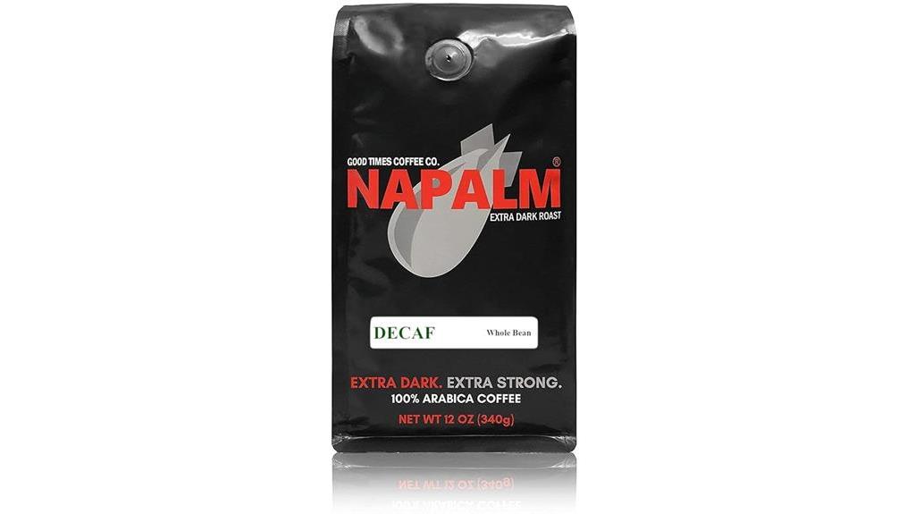 napalm decaf whole bean