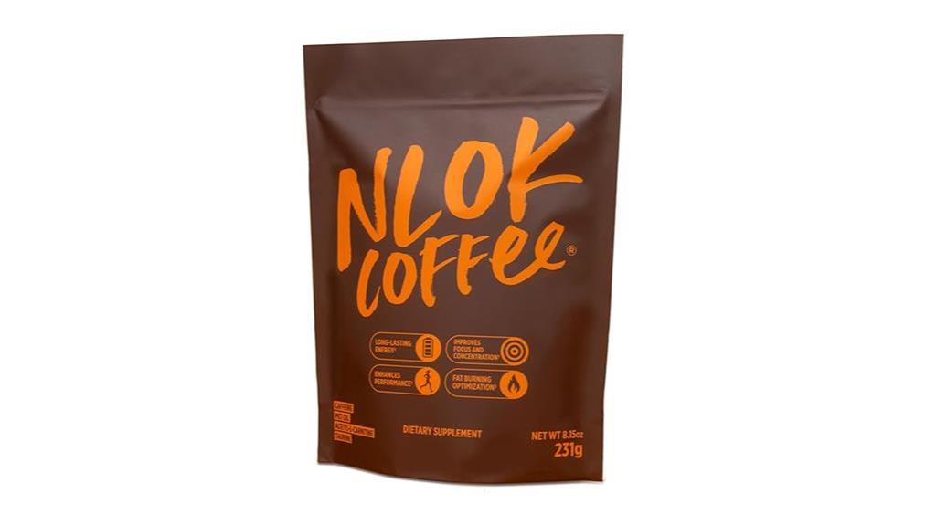 nlok coffee energy powder