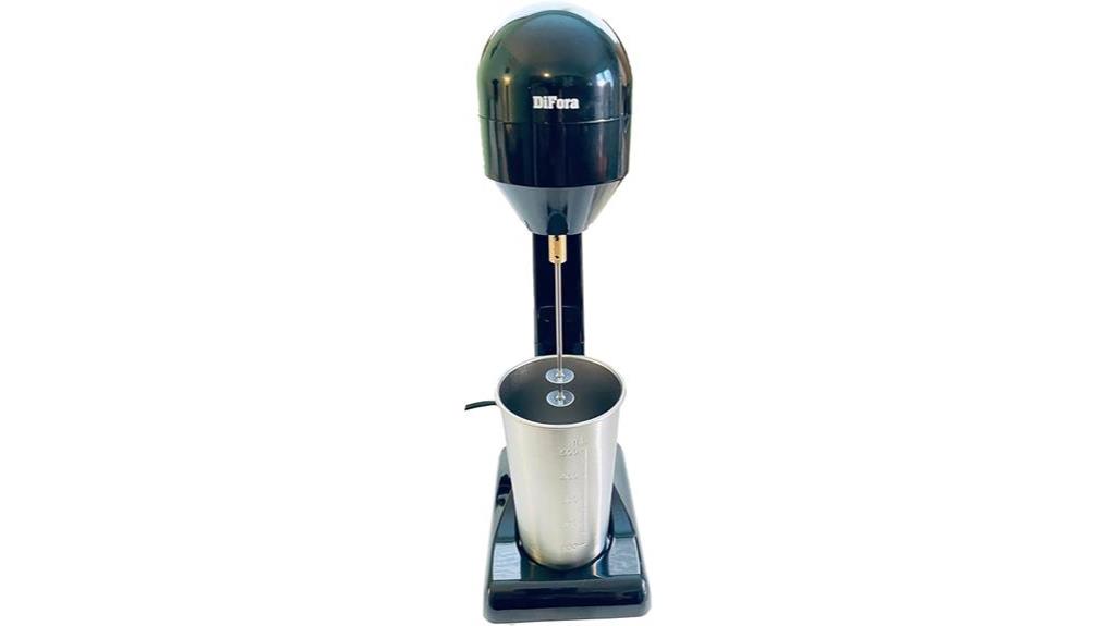 powerful 2 speed milk frother