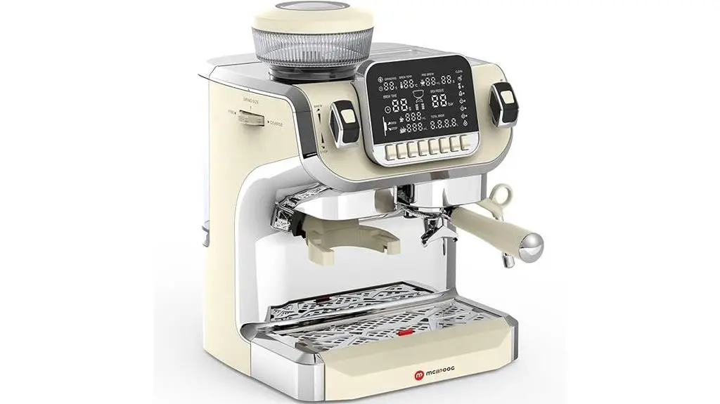 premium espresso machine features