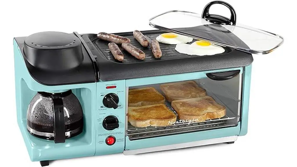 retro breakfast station appliance