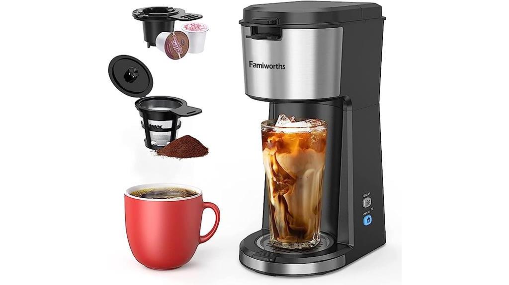 single serve iced coffee maker