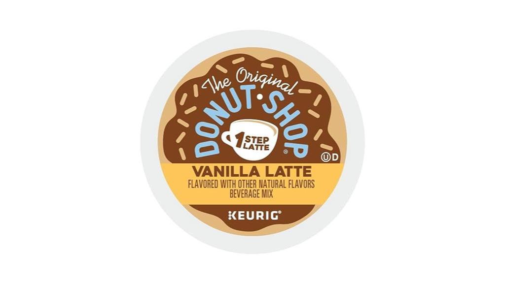 vanilla latte k cup pods