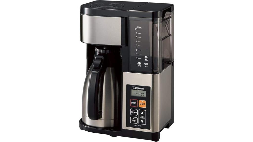 zojirushi coffee maker stainless steel