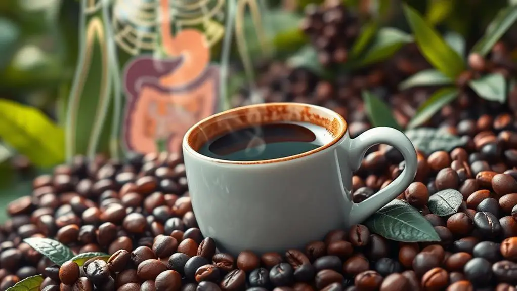 coffee affects gut health