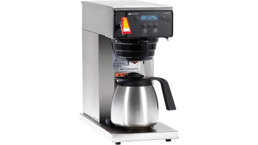 commercial coffee brewing system