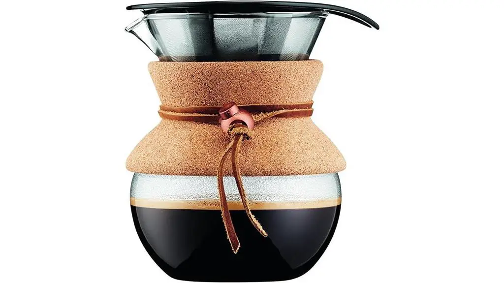 manual coffee brewing device