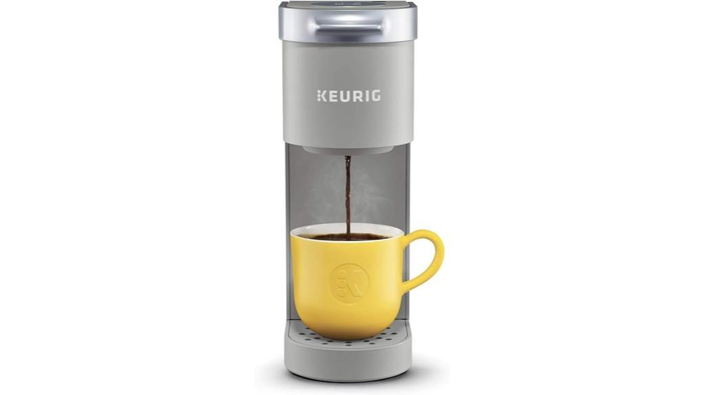 compact single serve brewer