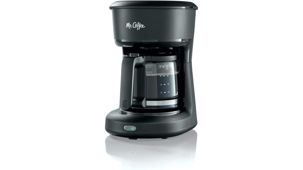 compact 5 cup coffee maker