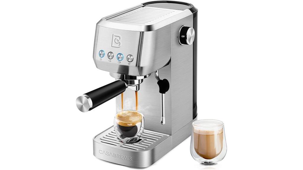 espresso machine with frother